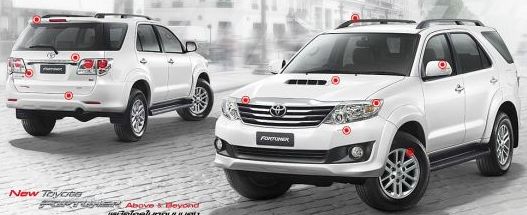 2012 Toyota Fortuner available now at Thailand top car pickup suv exporter Soni Motors Thailand